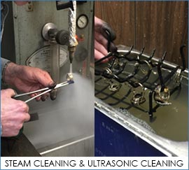 steam & ultrasonic cleaning