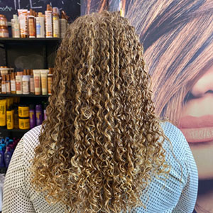 spiral curls