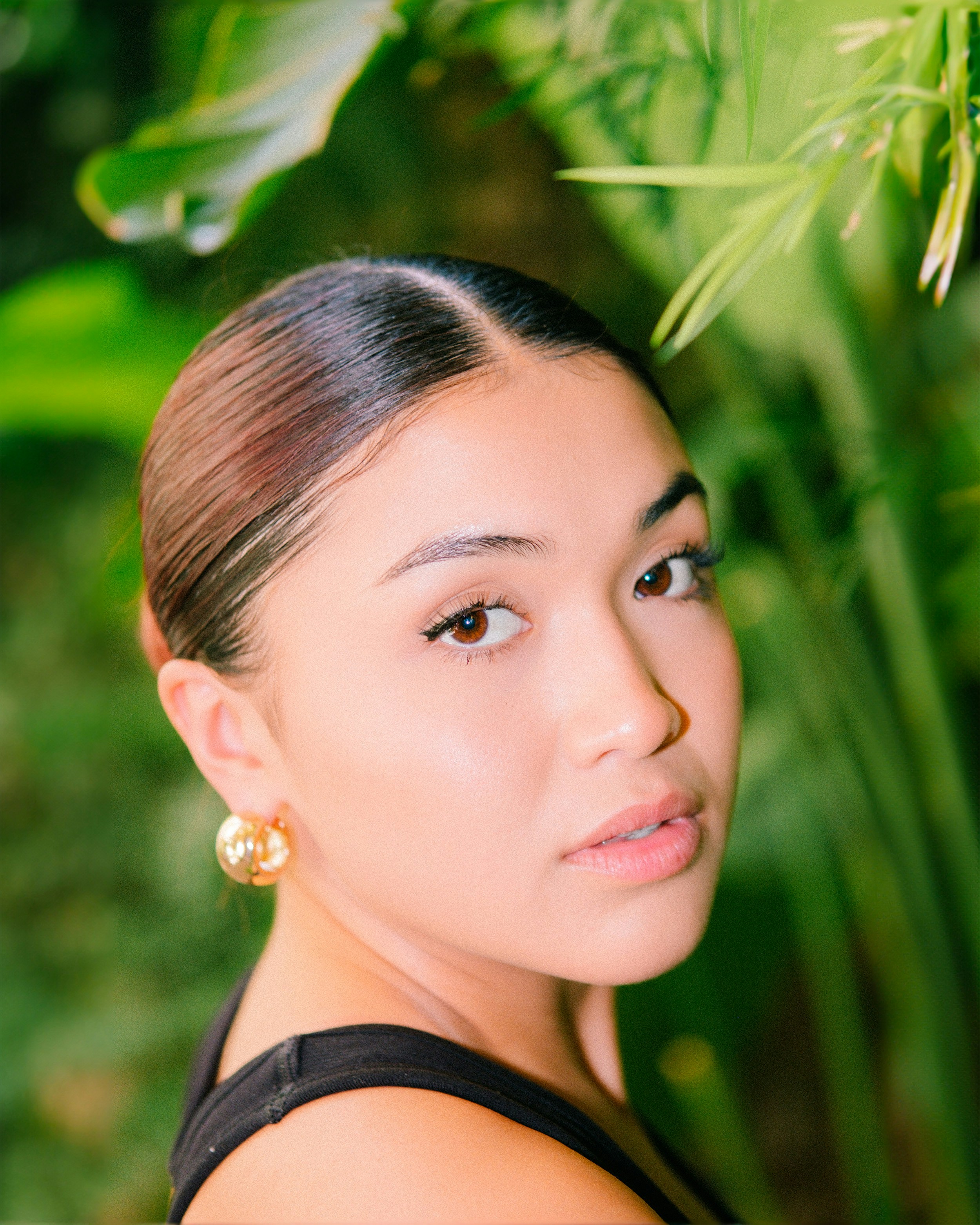 Clean girl makeup look