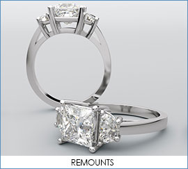 diamond remounting