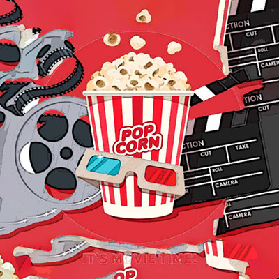 popcorn & movies artwork