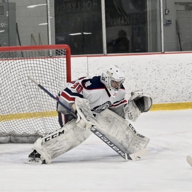 Me playing goalie in my PHC gear