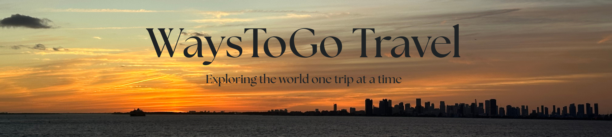 Welcome to WaysToGo Travel